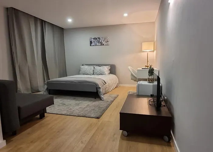 Casa de hóspedes Confortável Ensuite 1 Privado Centro Da Póvoa de Varzim