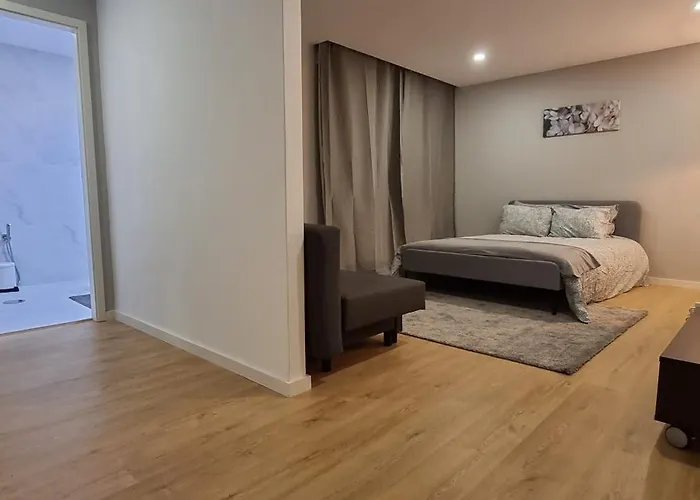 Confortavel Ensuite 1 Privado Centro Da Gæstehus Póvoa de Varzim